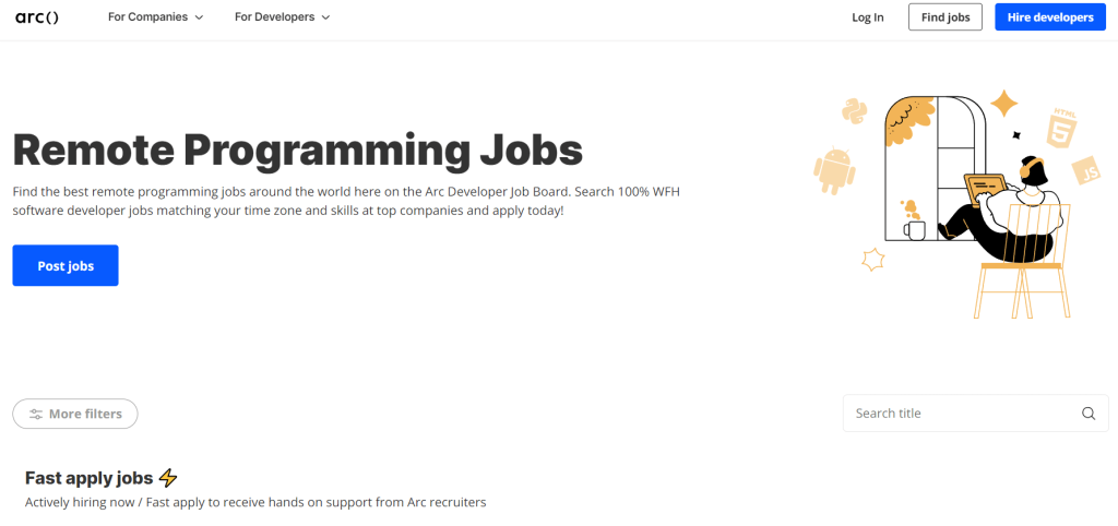 Arc.Dev Website.
