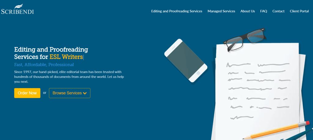 Scribendi website.